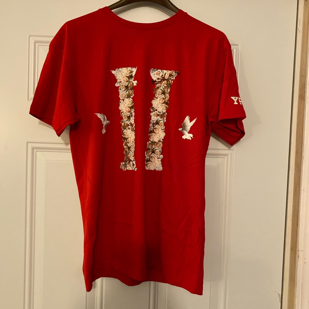 YRN - Migos Yung Rich Nation Culture II Album Cover T-Shirt -Red- Size Large